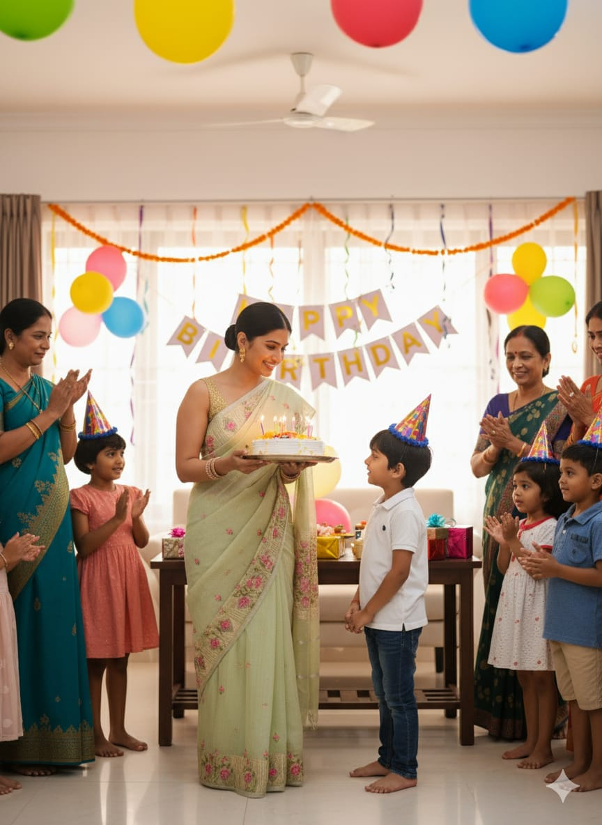 Designer Cotton Kota Doriya Saree in Pista Green, featuring a heavy Pink Machine-work border