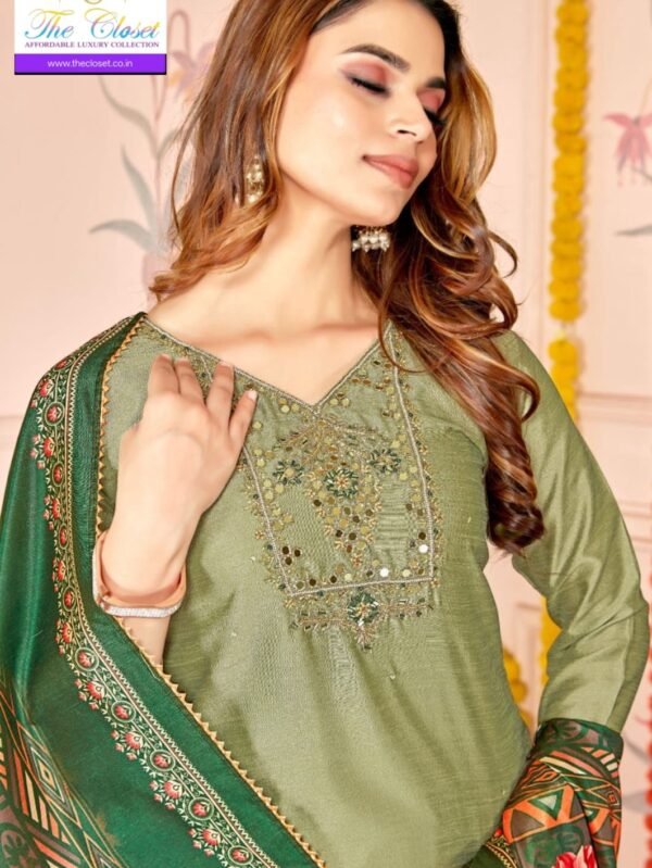 Beautiful Women’s Suit Set designed with Elegant Embroidery Work