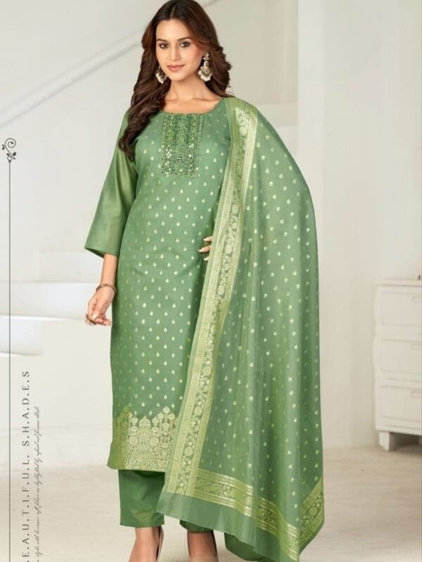 Effortlessly Graceful Silk Suit Set to Elevate Every Occasion