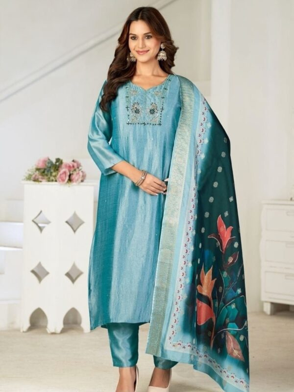 The Complete Ensemble Semi Silk Dress-