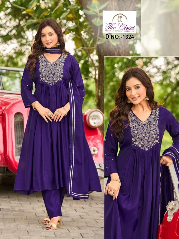 The Perfect 3-Piece with Mal Chanderi Fabric