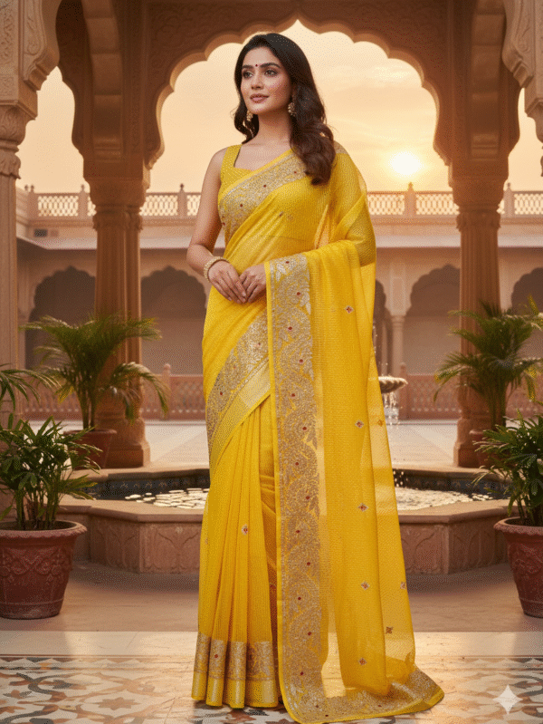 Yellow Saree: Your Sunniest Self
