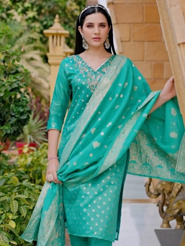 The Blissful Green Suit