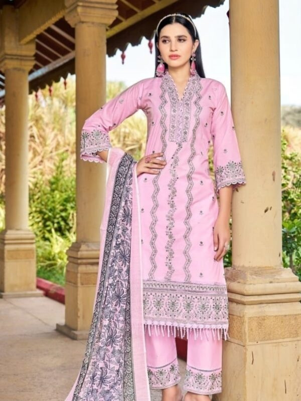 Beautifully Women’s Suit Set with Full Embroidery