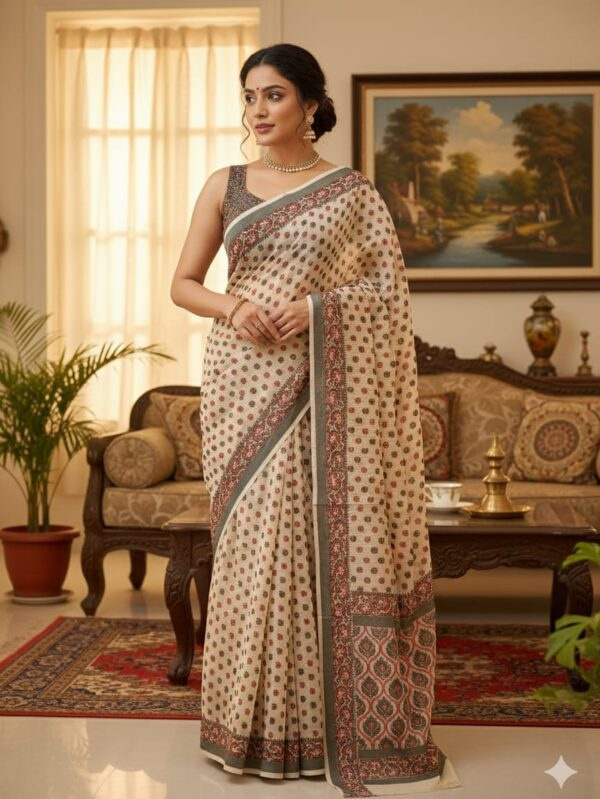 Aesthetic Kota Doriya Saree