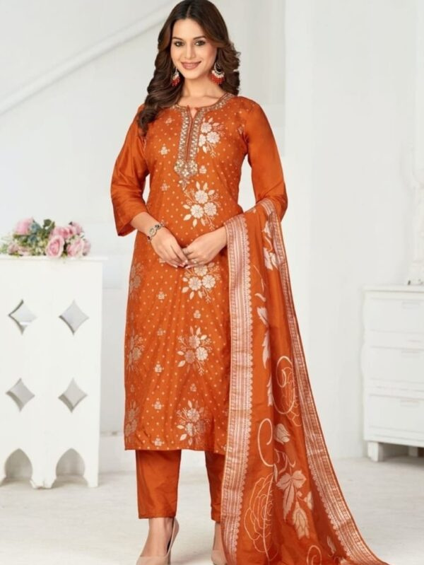 A Royal Premium Mal Chanderi Suit