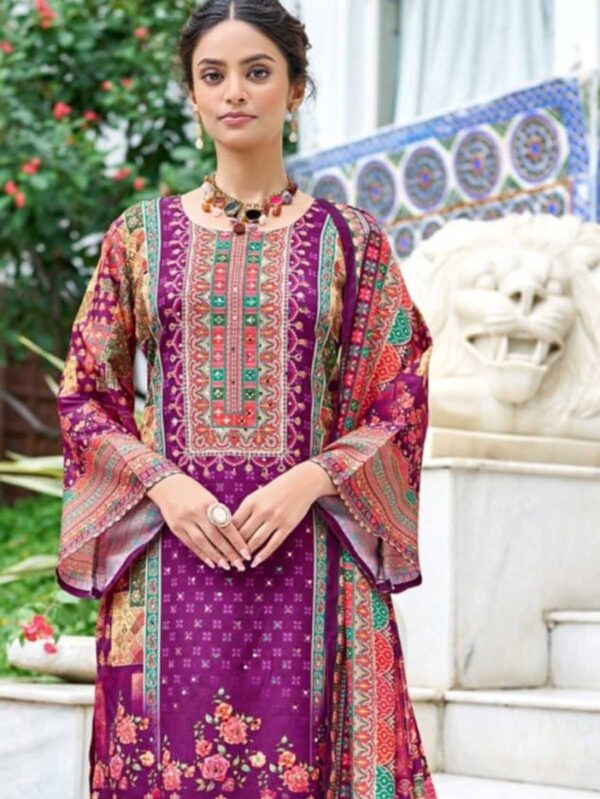 Pakistani Suits with Plazzo thecloset (1)b